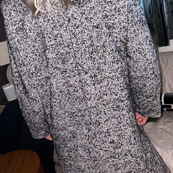 Vintage 80s Collection Elegante Double Breasted Coat 7/8 - Picture 2 of 10